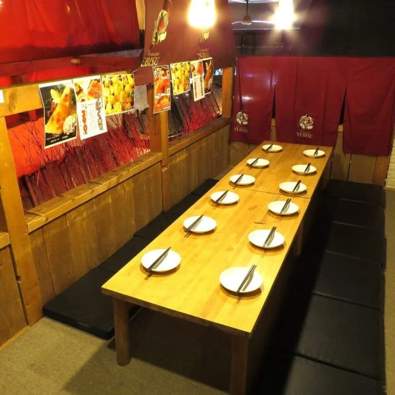 札幌で大小様々なご宴会が楽しめるテーブル席やお座敷をご用意